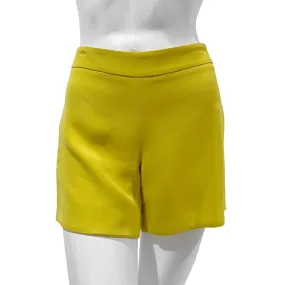 2012 Chartreuse Silk Shorts