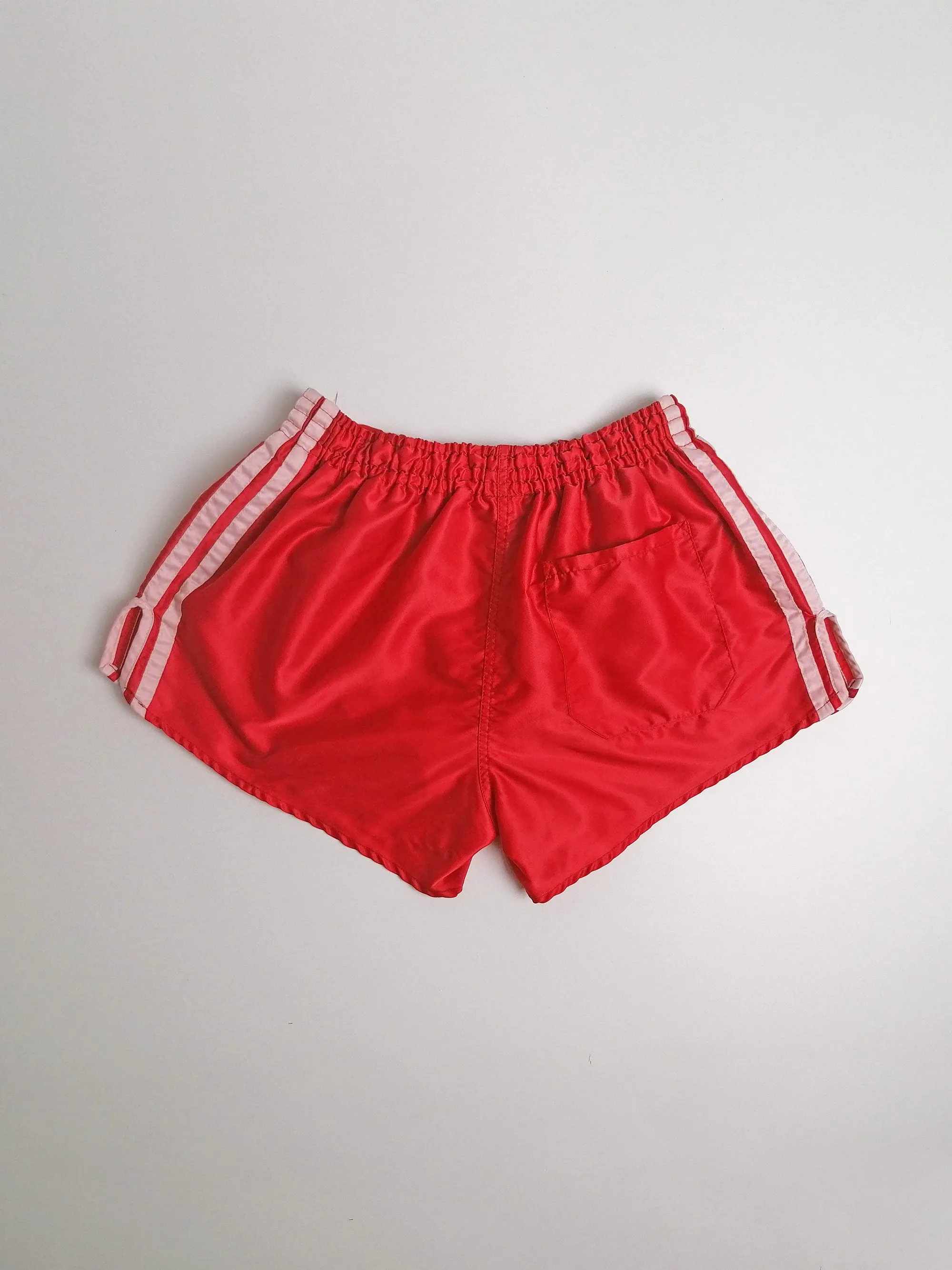 80's Adidas Running Shorts Red - size XS / D4