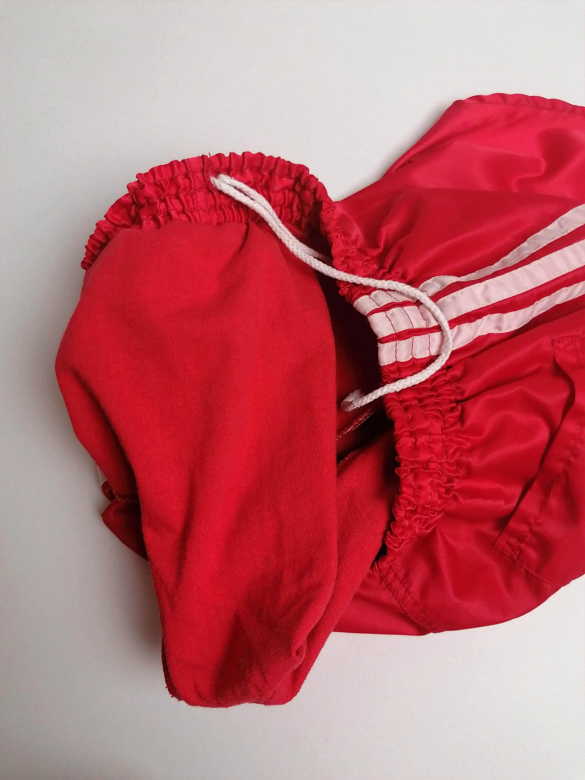 80's Adidas Running Shorts Red - size XS / D4