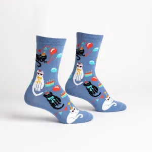 A Purr-Fect Day Women's Crew Socks