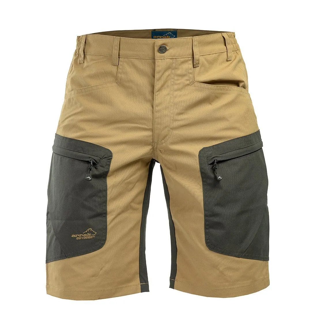 Active Stretch Shorts Men (Khaki)