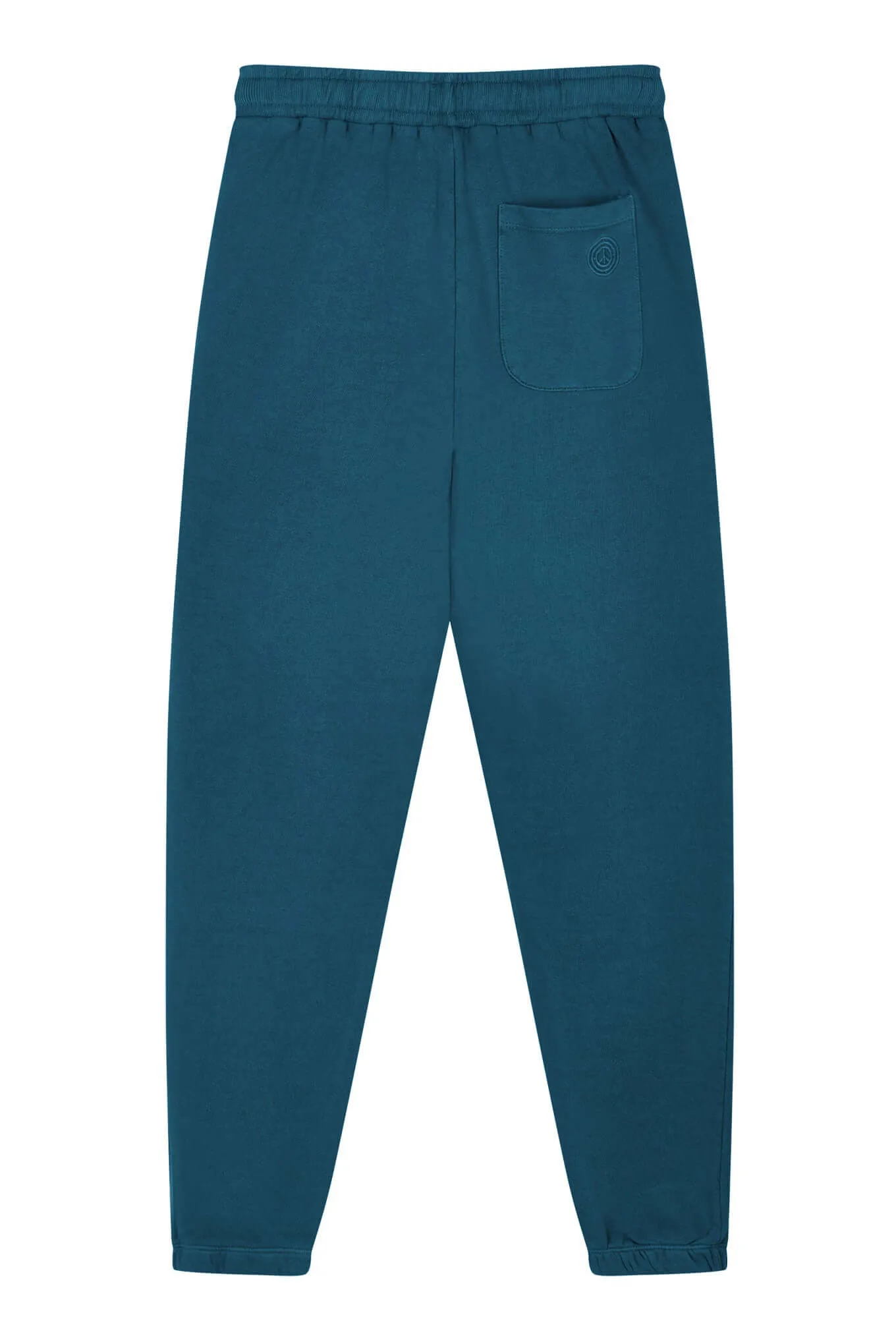 ADAM Organic Cotton Mens Trackpant Teal Blue