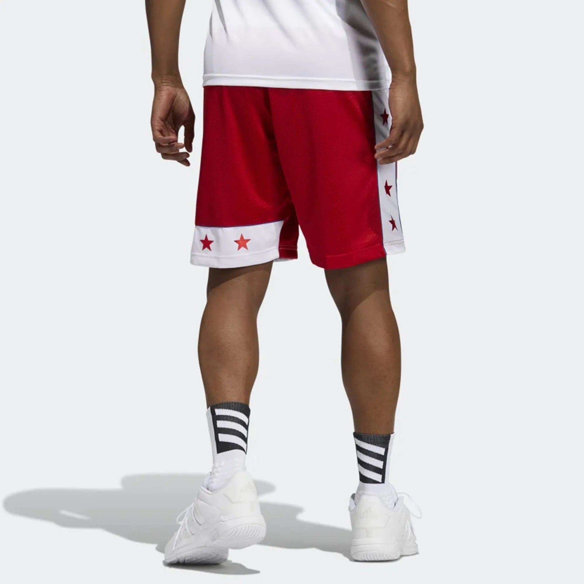 Adidas Mens MCDAAG OS Shorts 'Red'