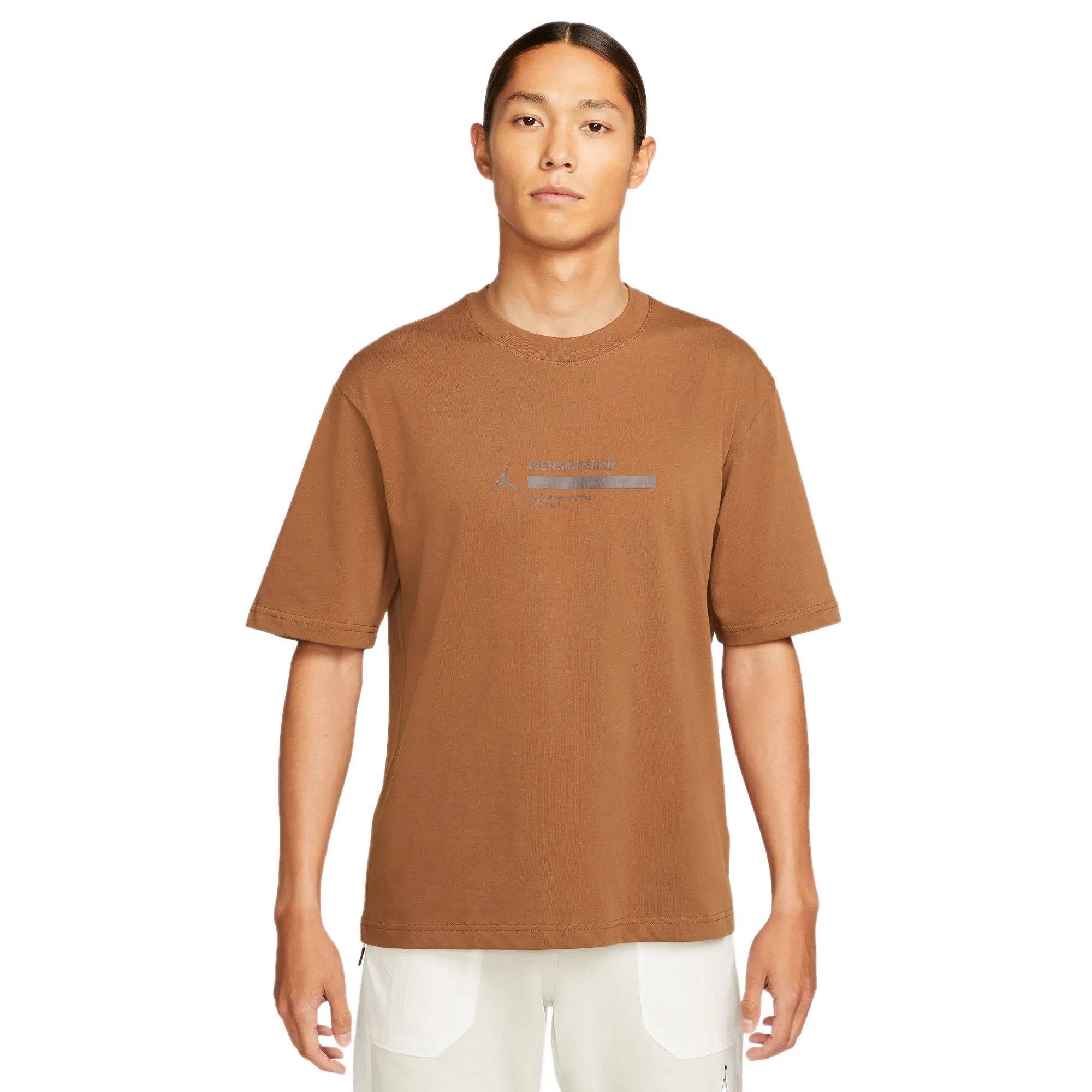 Air Jordan Mens 23 Engineered T-Shirt 'Pecan/Brown''