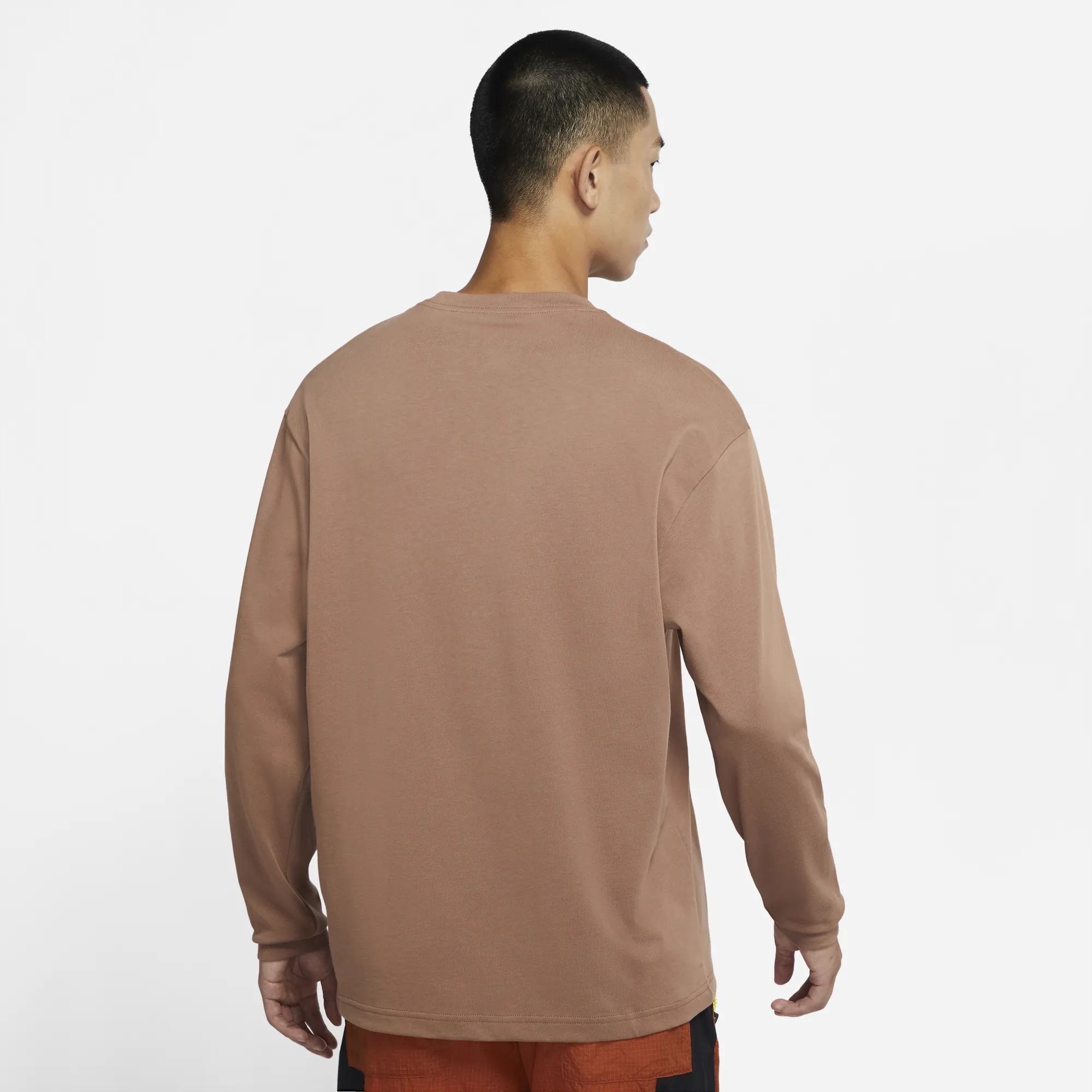 Air Jordan Mens Long Sleeve Tshirt 'Archaeo Brown'