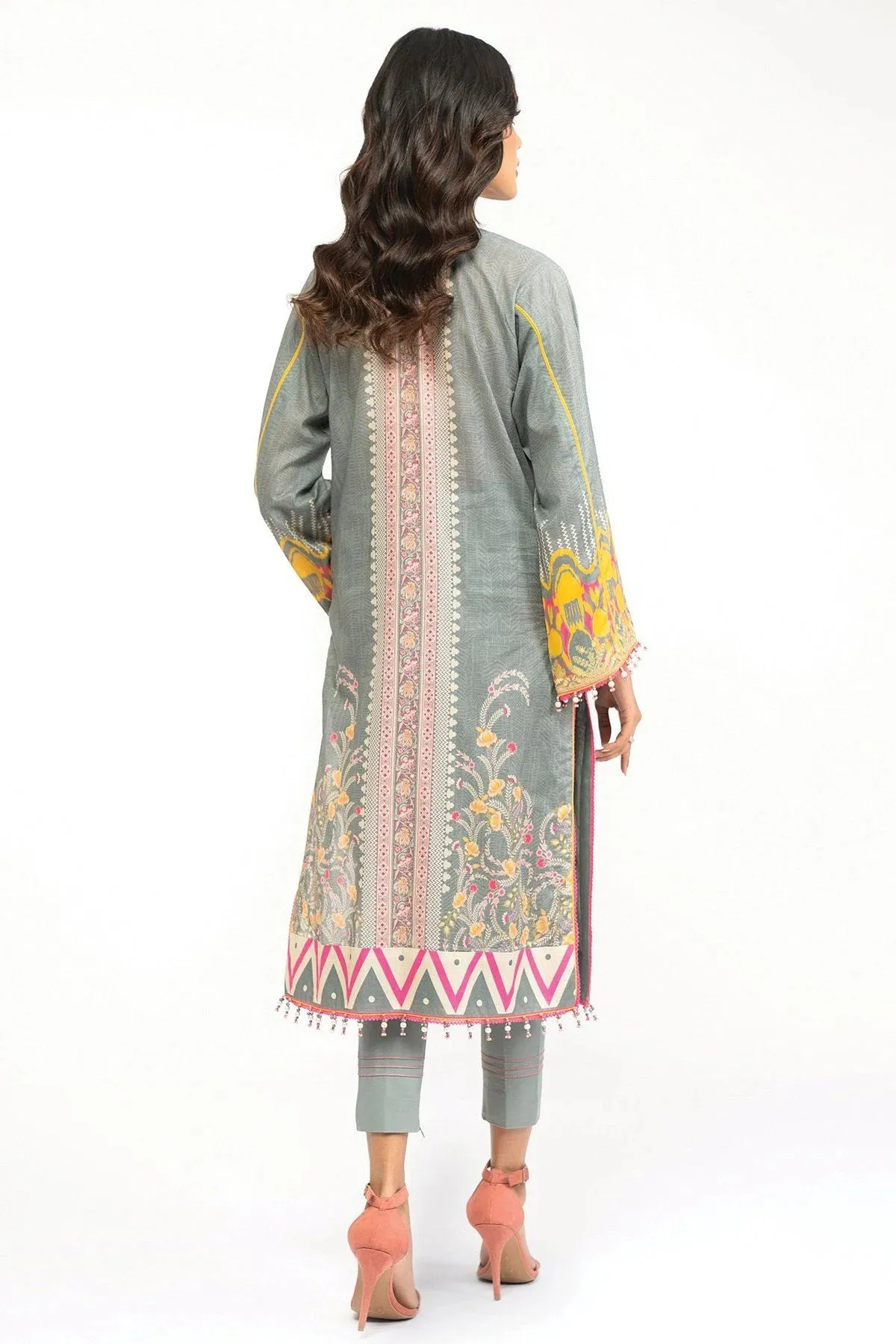 AlKaram Unstitched 1 Piece D#SS-49.1