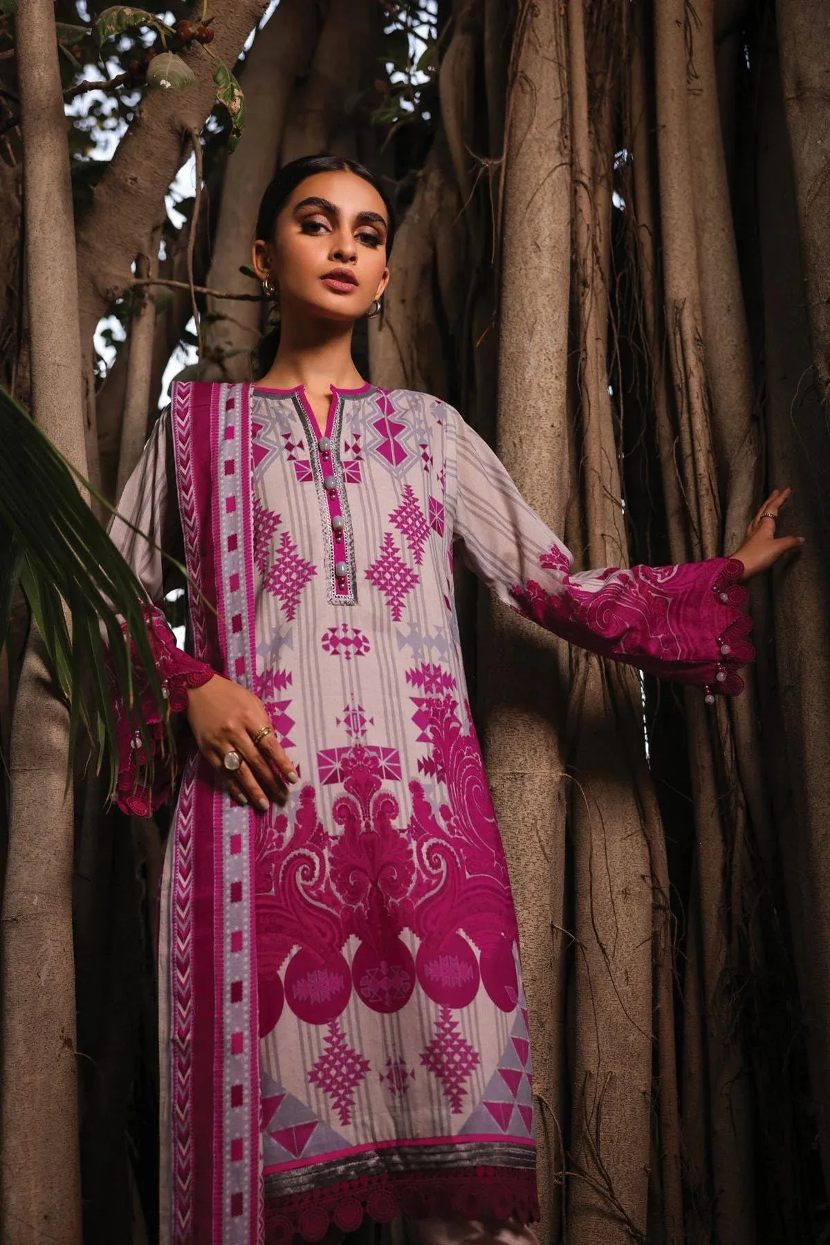 AlKaram Unstitched 2 Piece D#SS-35