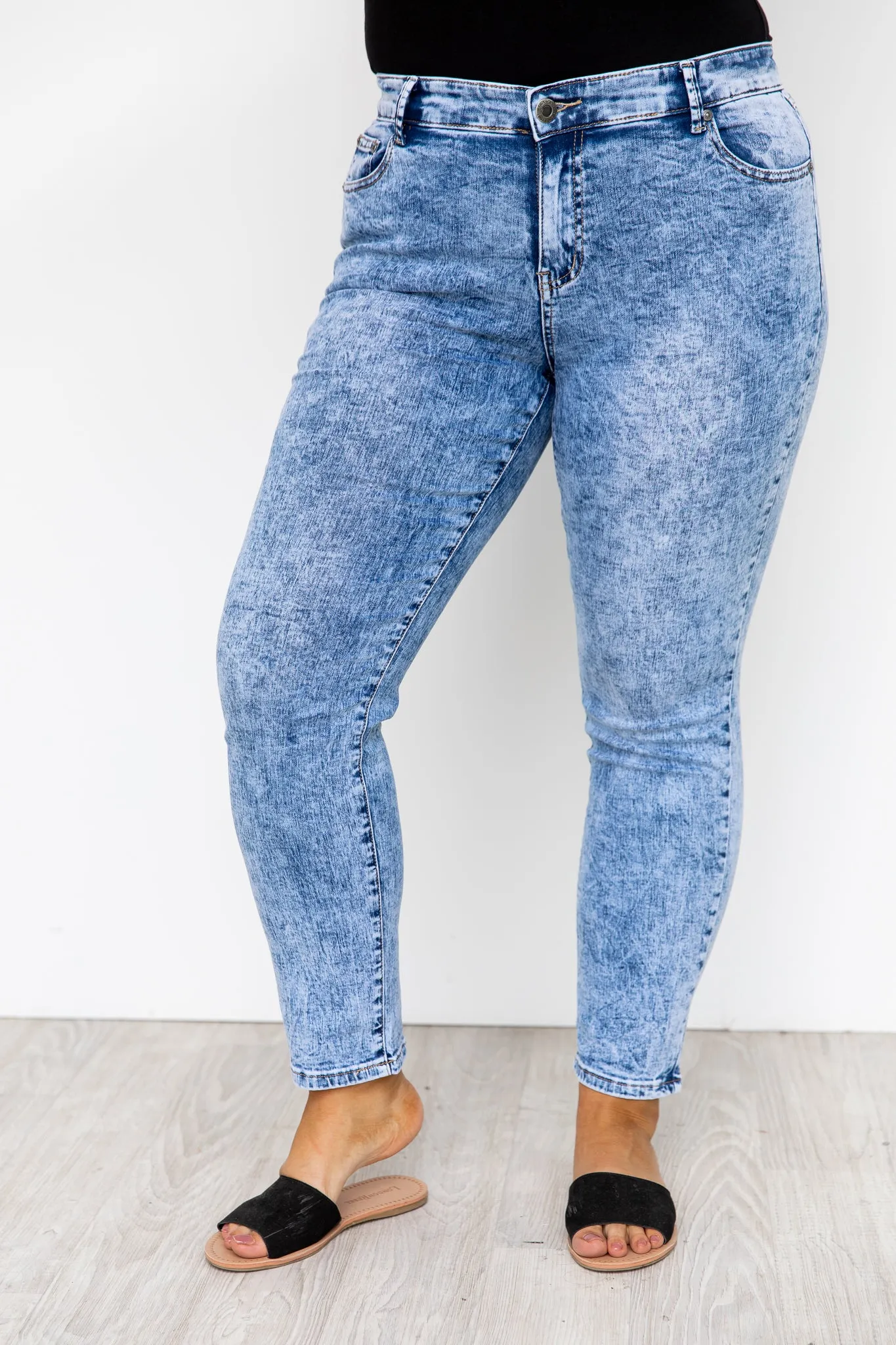 Anya Jeans - Acid Wash