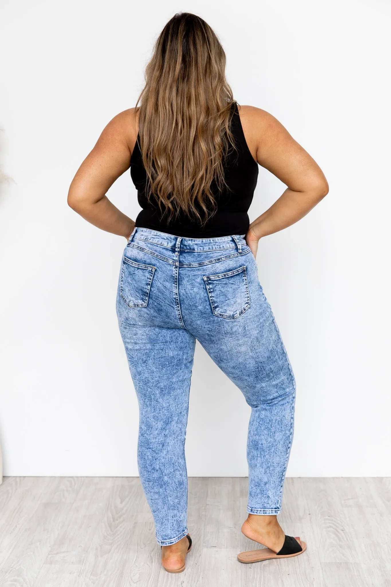 Anya Jeans - Acid Wash