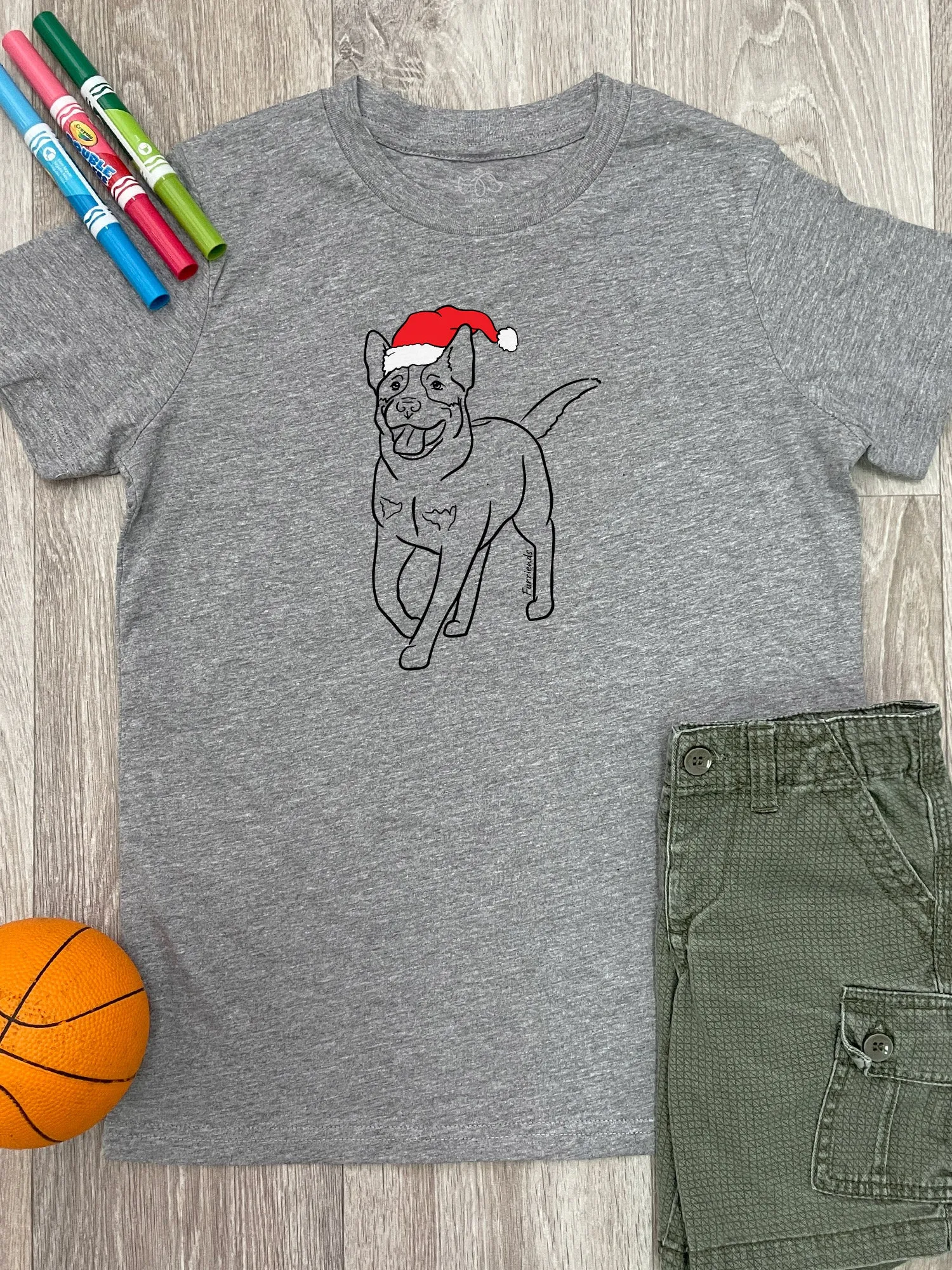 Australian Cattle Dog Christmas Edition Youth Tee