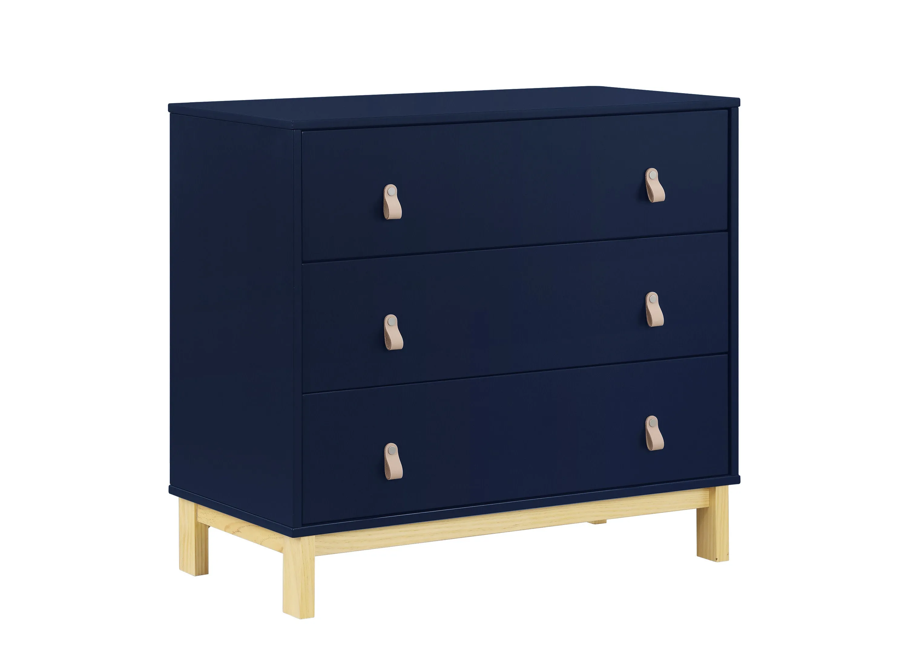 babyGap Legacy 3 Drawer Dresser with Leather Pulls and Interlocking Drawers