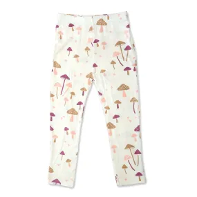 Bamboo Leggings (Mushroom Meadow Print)