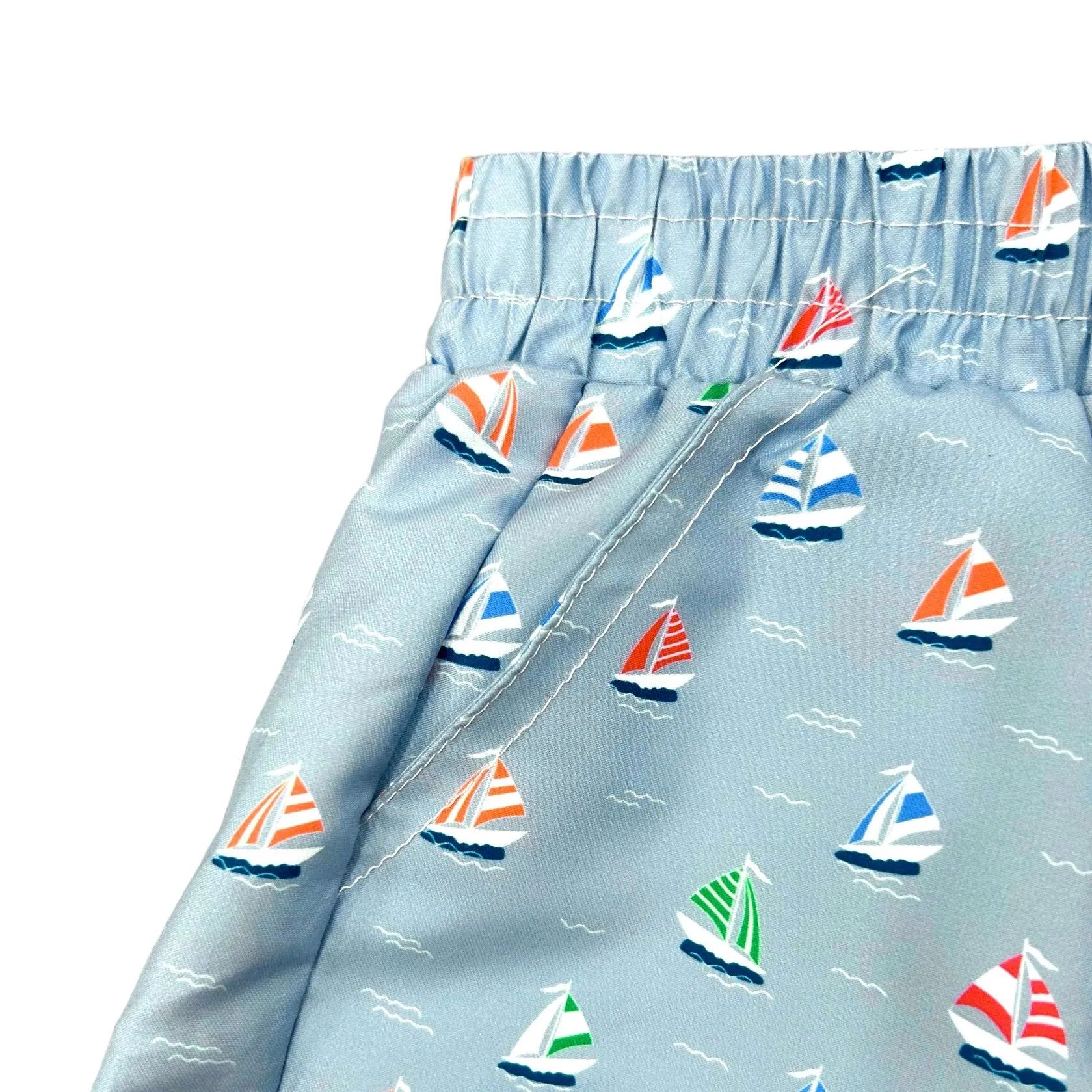 Boy Shorts - Sailboats