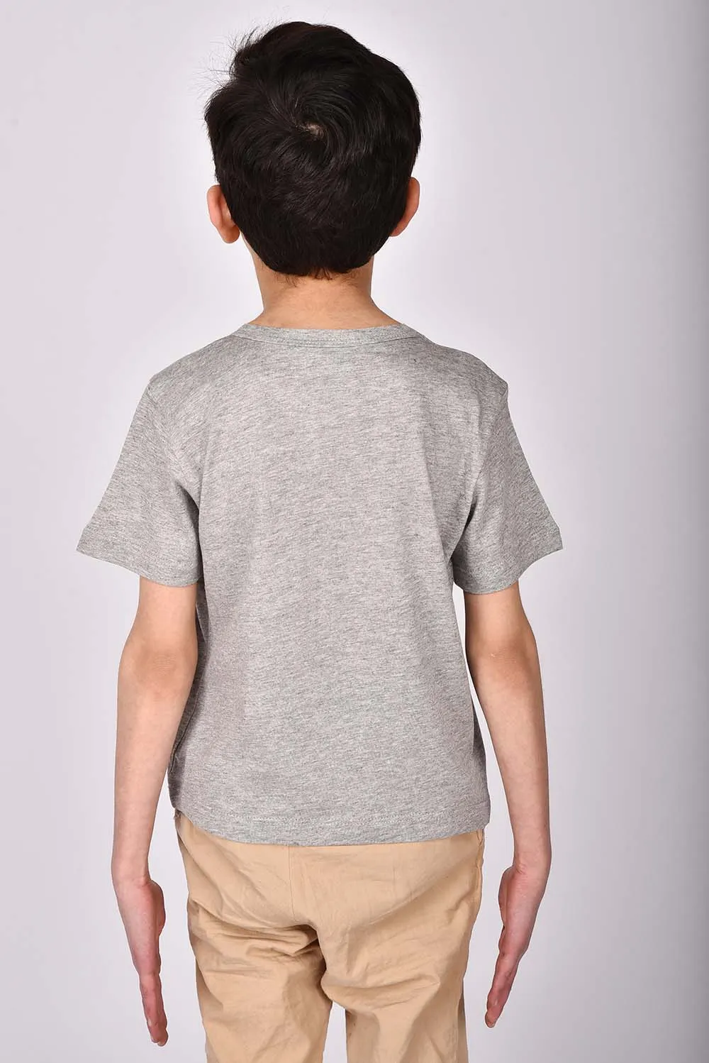 Boy's S-S Graphics Crew Neck