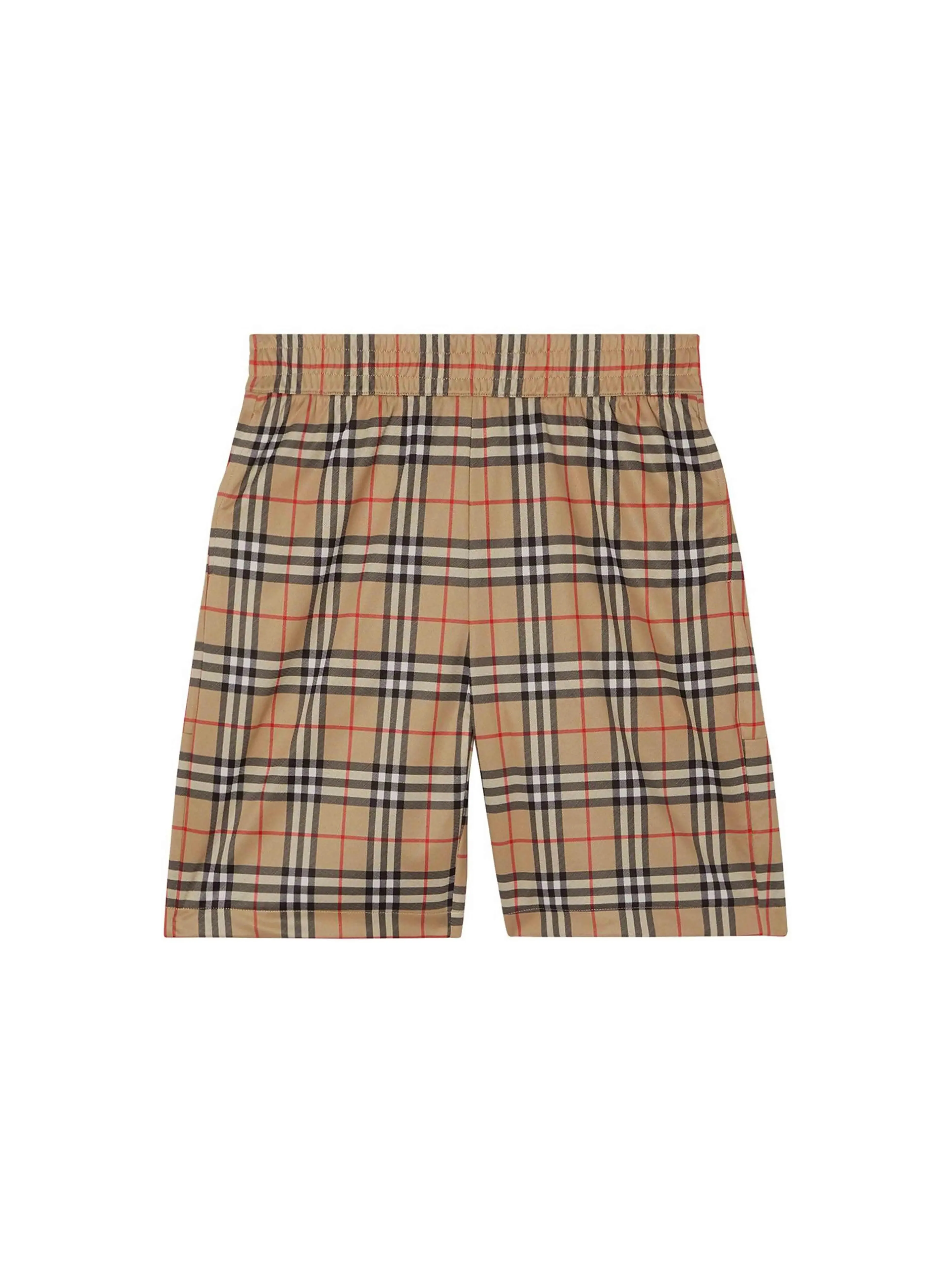 Burberry Check Print Shorts