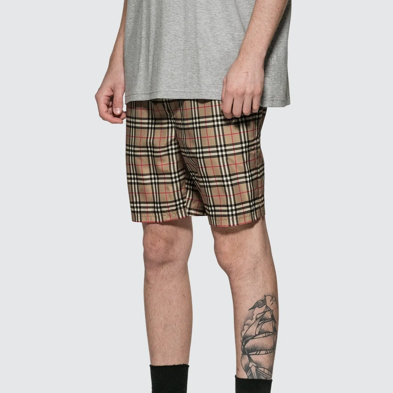 Burberry Signature Check Shorts