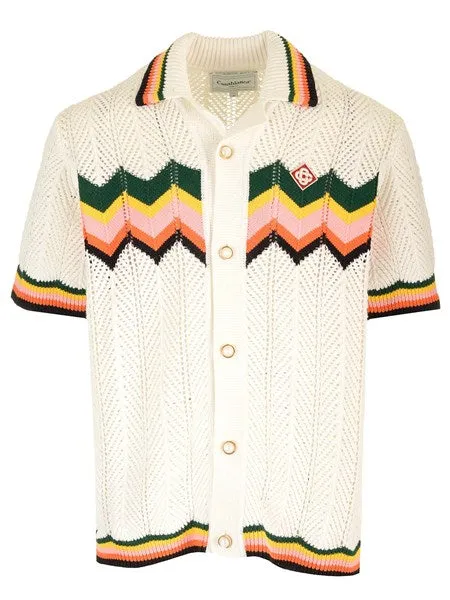 Casablanca Crochet shirt