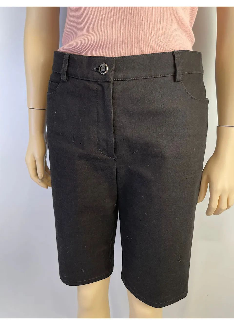 Chanel 06P 2006 Spring Black Golf Bermuda Shorts FR 40 US 6/8