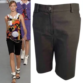 Chanel 06P 2006 Spring Black Golf Bermuda Shorts FR 40 US 6/8