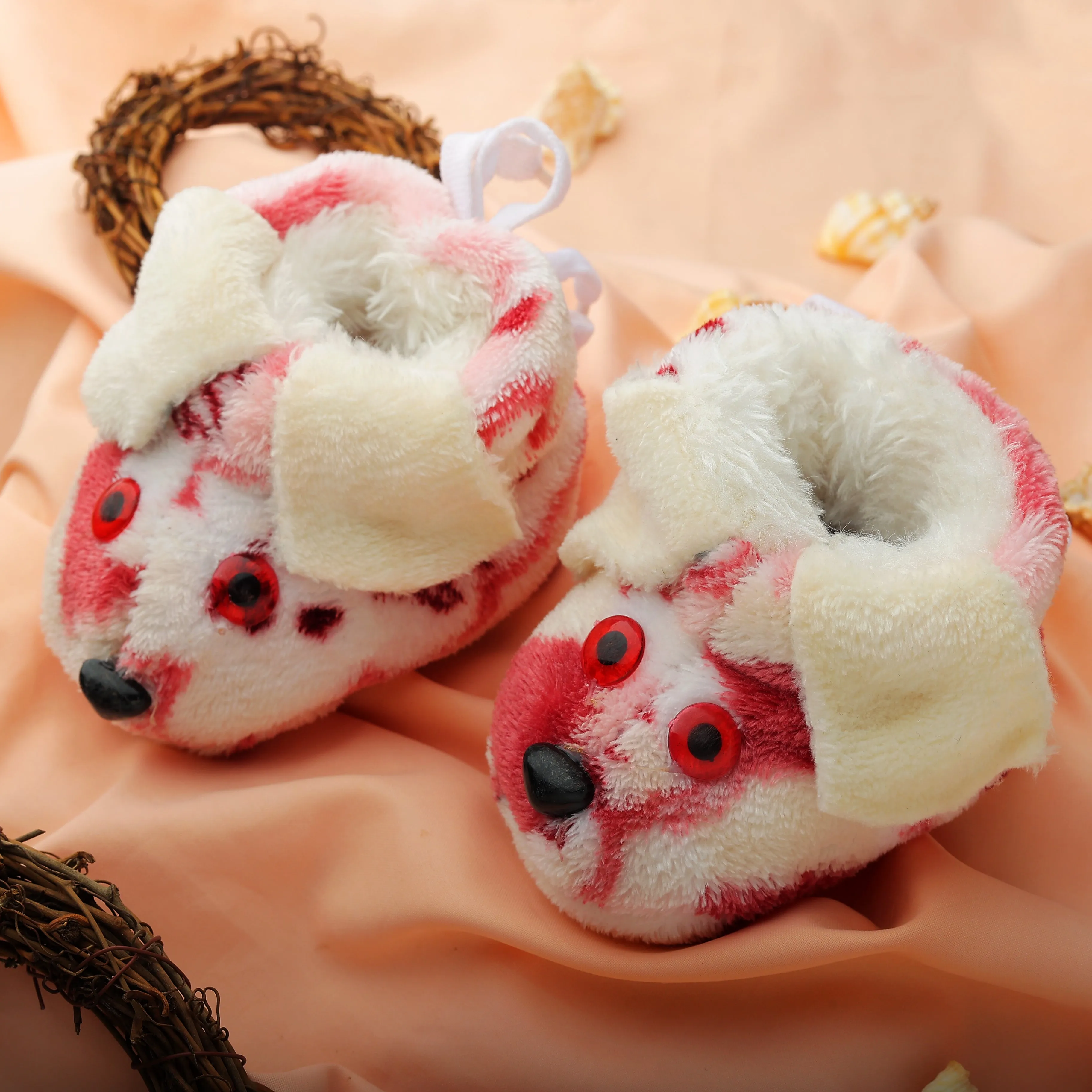 Combo of Infant Baby Puppy Booties (Qnty-2)