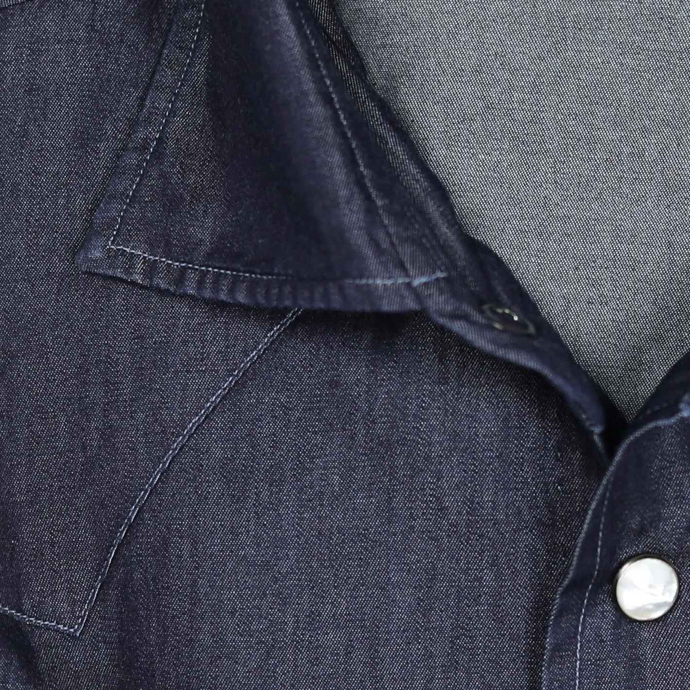 Dark Blue Denim Rodeo Shirt