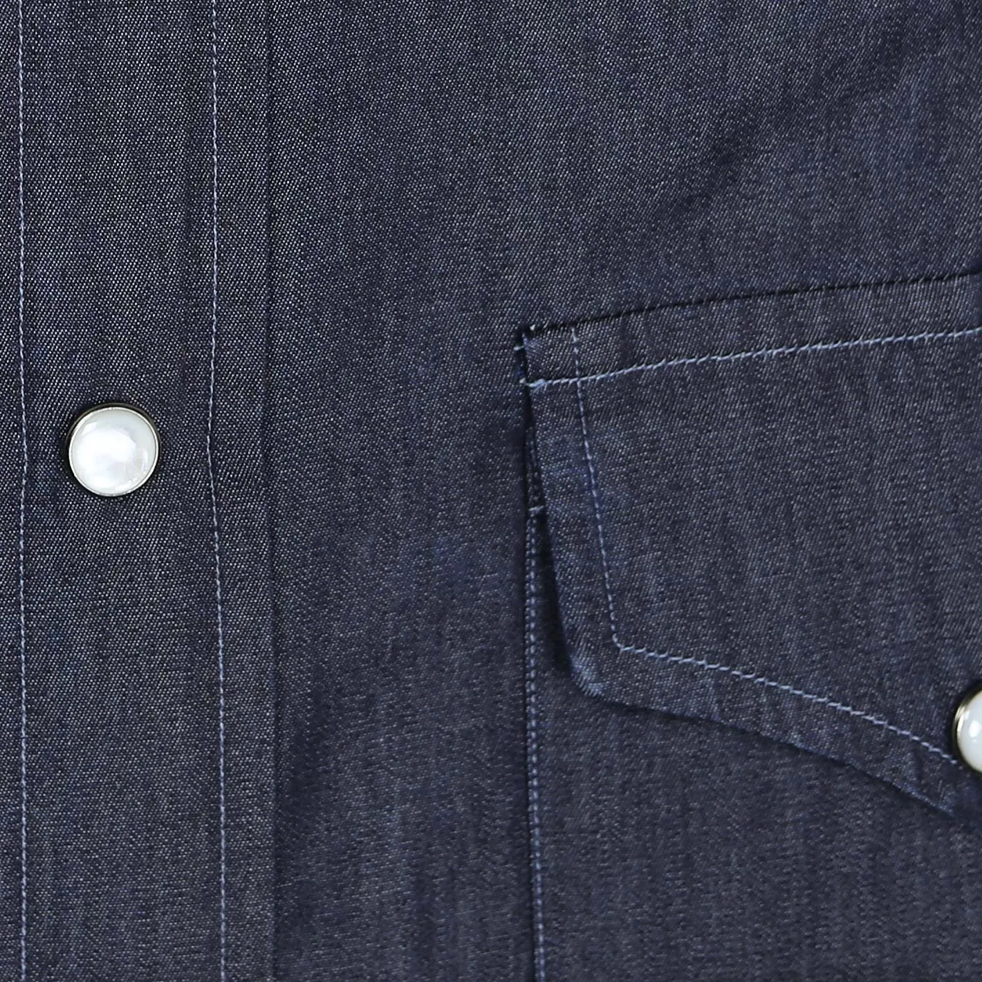 Dark Blue Denim Rodeo Shirt