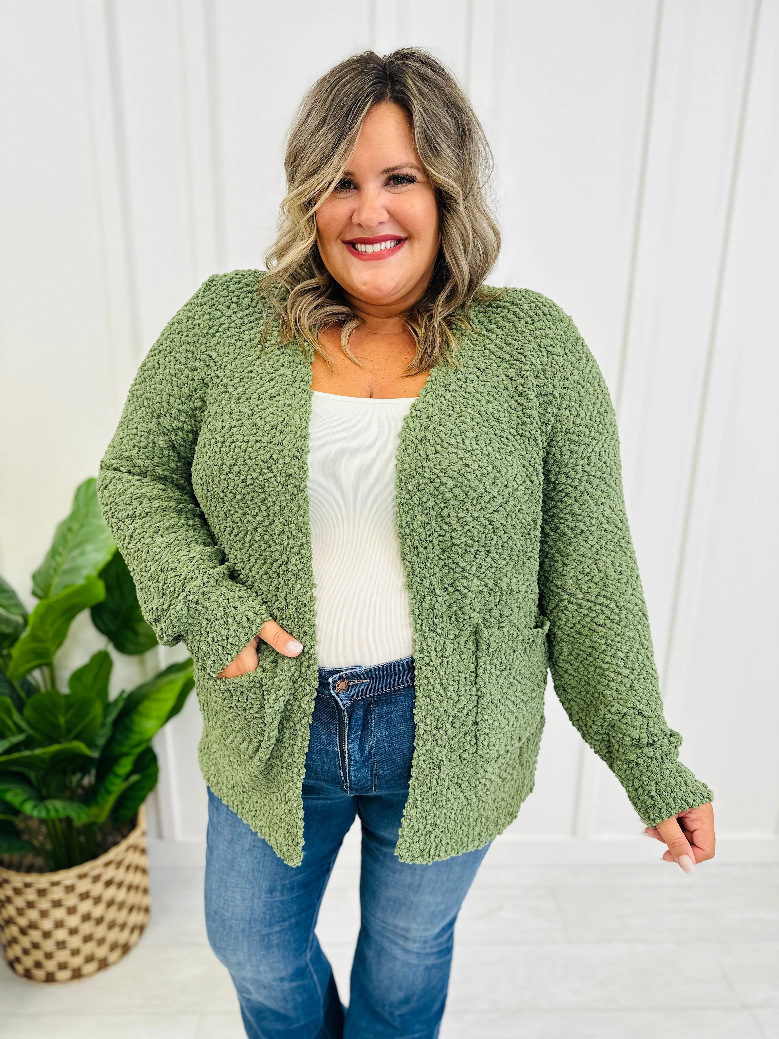 DOORBUSTER! REG/CURVY Looking Straight Ahead Cardigan- Multiple Colors!