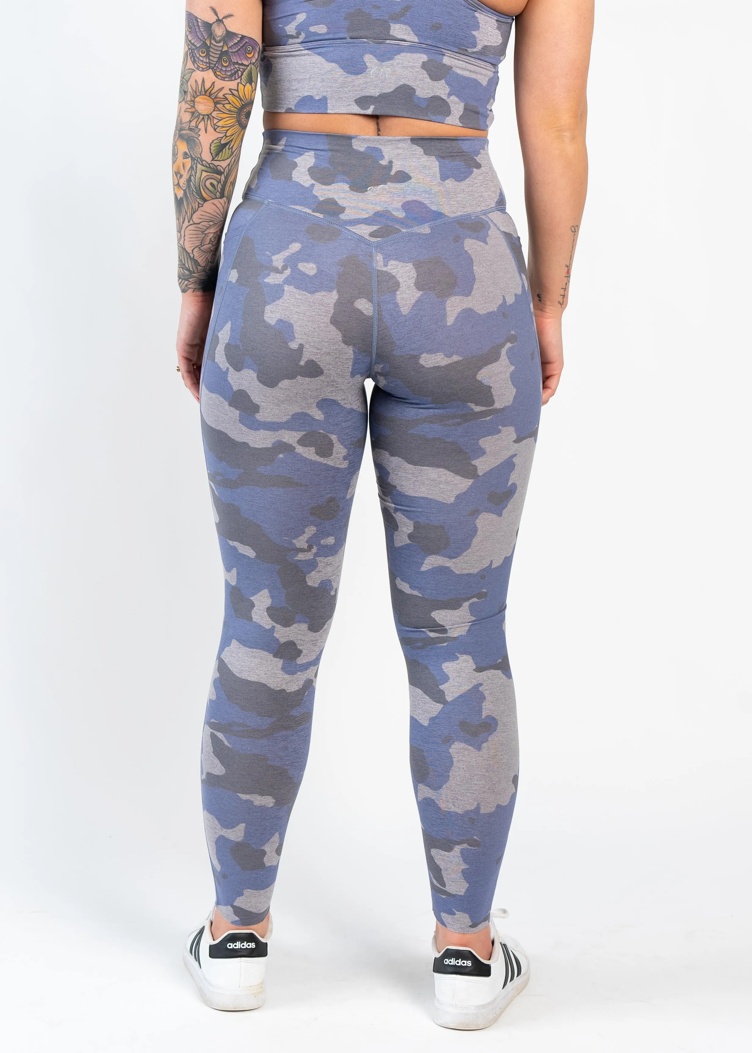 Dream Leggings With Pockets | Blue Camo