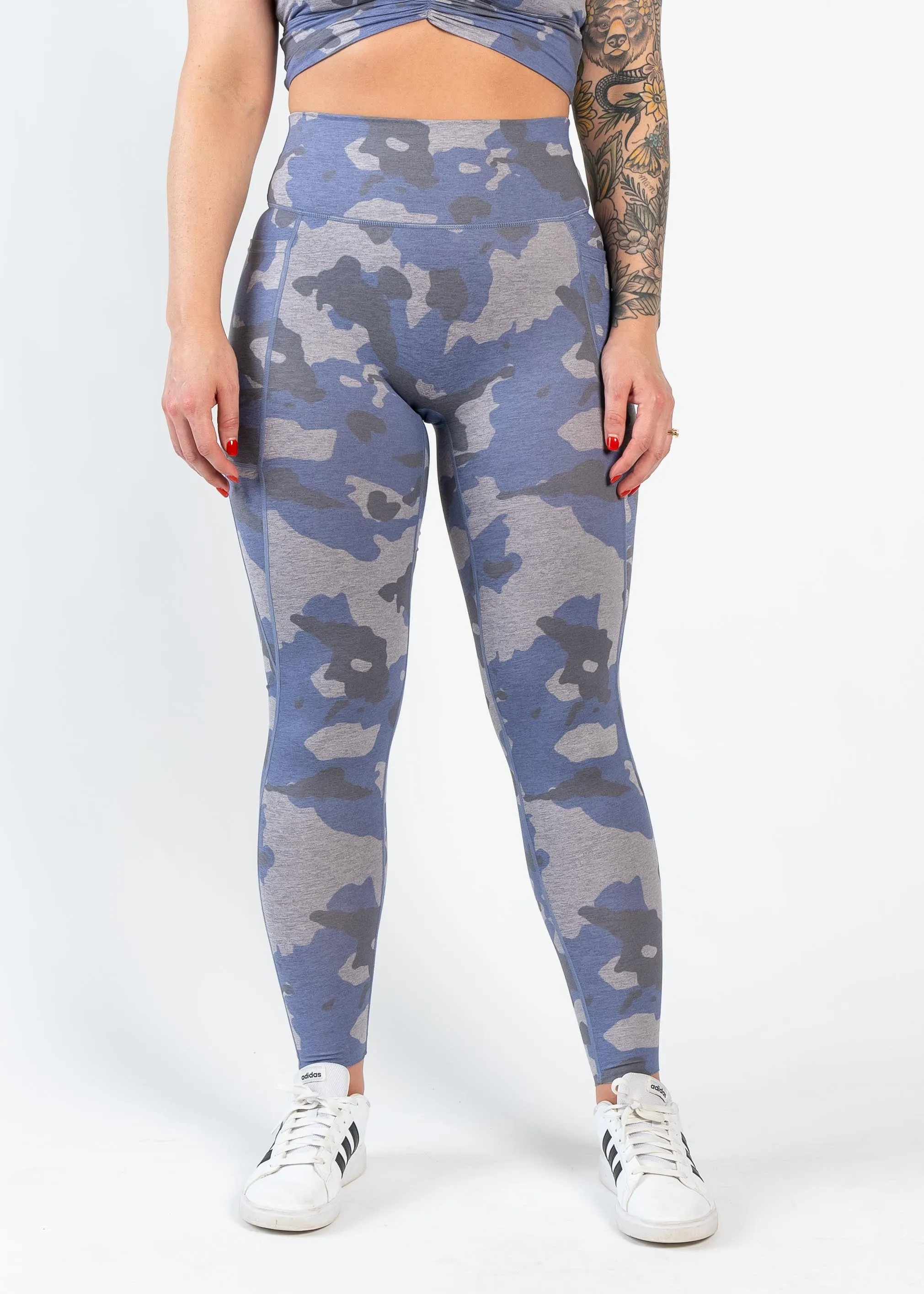 Dream Leggings With Pockets | Blue Camo