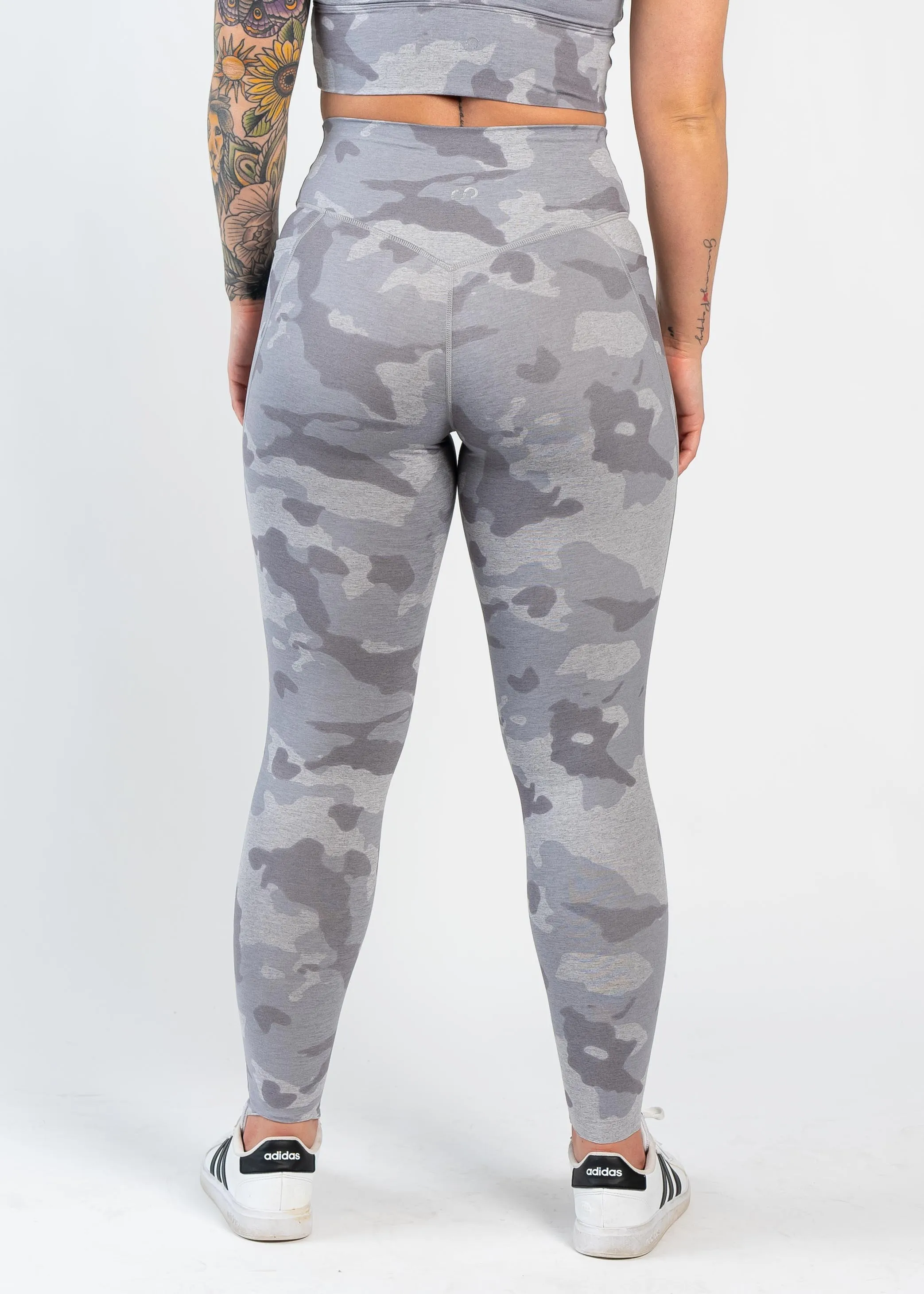 Dream Leggings With Pockets | Grey Camo