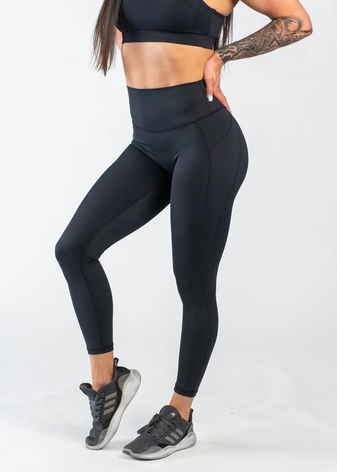 Empowered Leggings With Pockets | Black