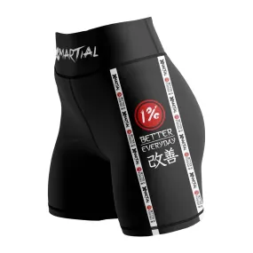 Extreme X Style Bender Women's BJJ/MMA Compression Shorts