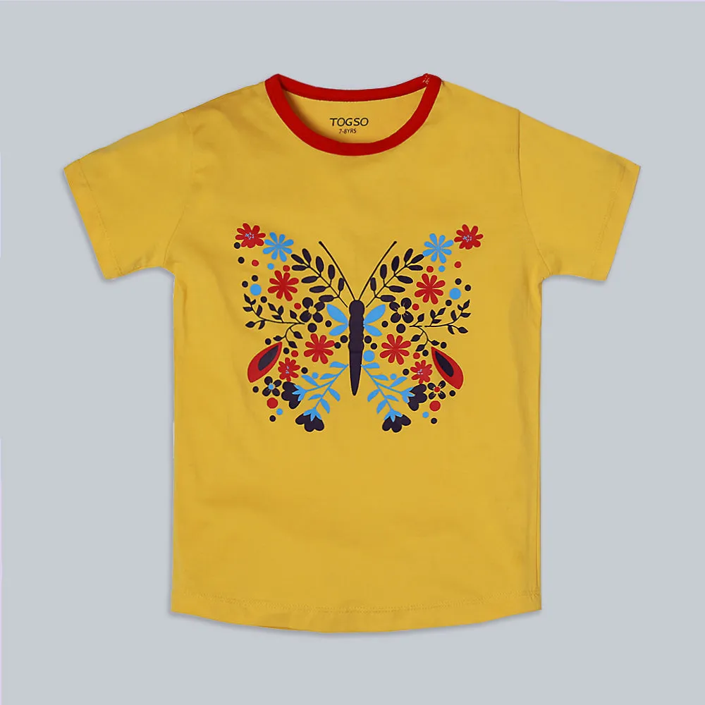 Fabulous Girls Yellow T-Shirt