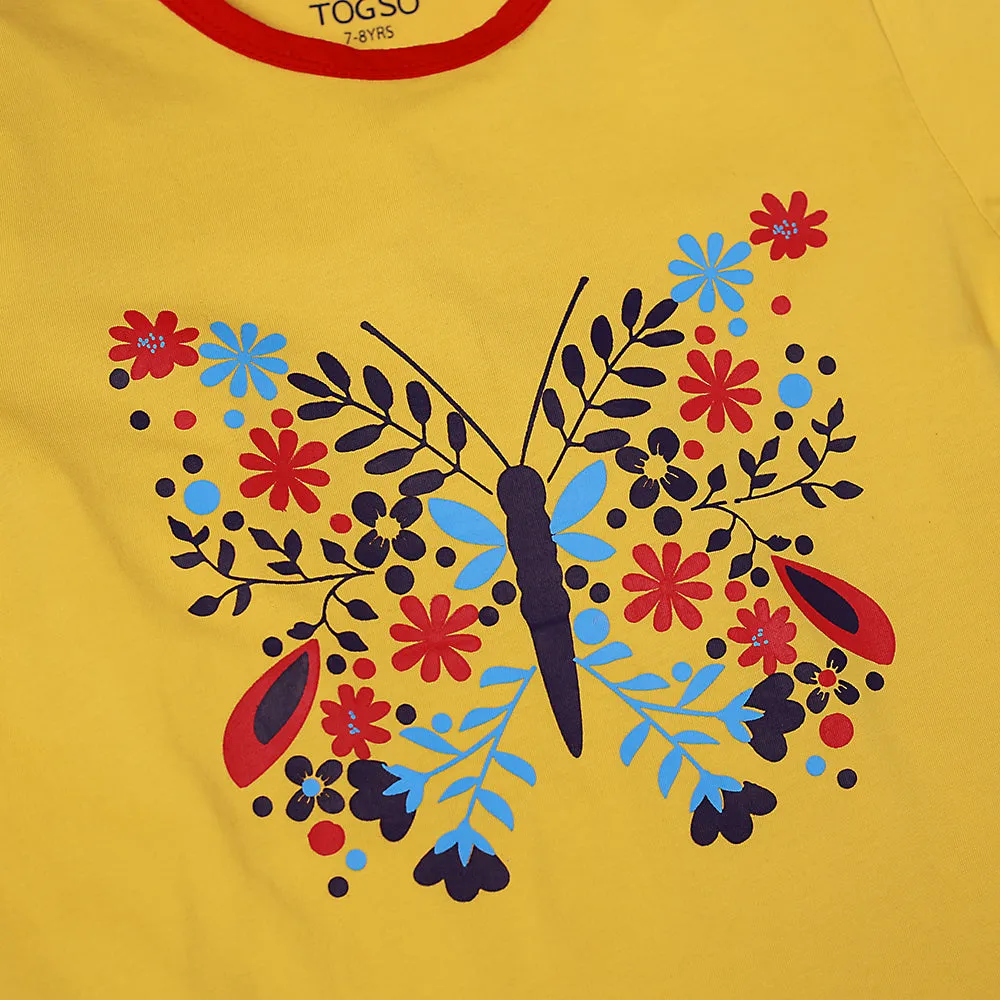 Fabulous Girls Yellow T-Shirt