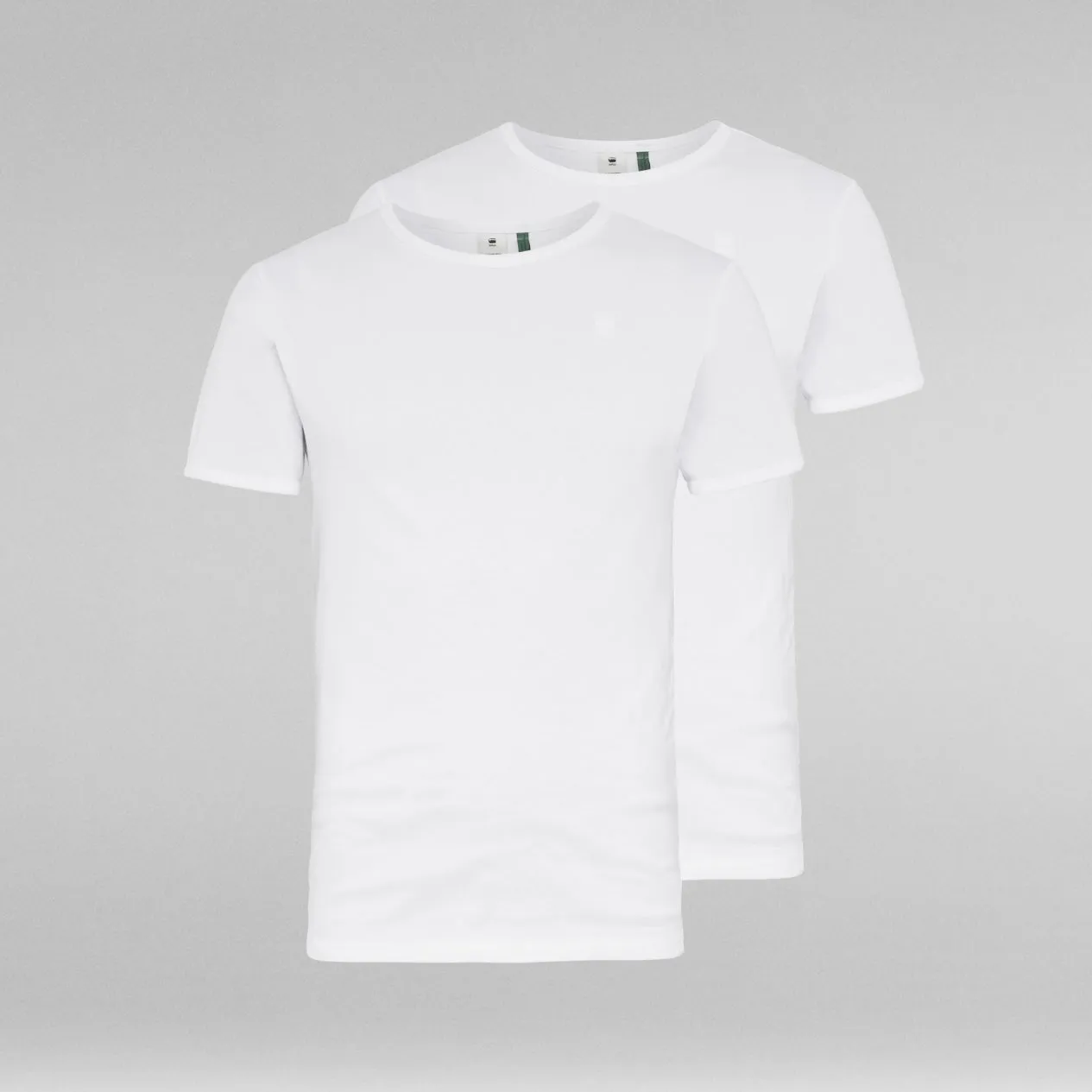 G-Star Basic 2 Pack White Tee