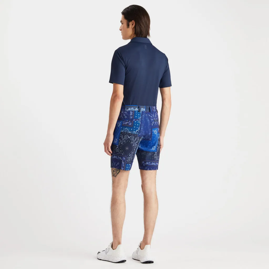 G/FORE MAVERICK HYBRID SHORT BANDANA PRINT