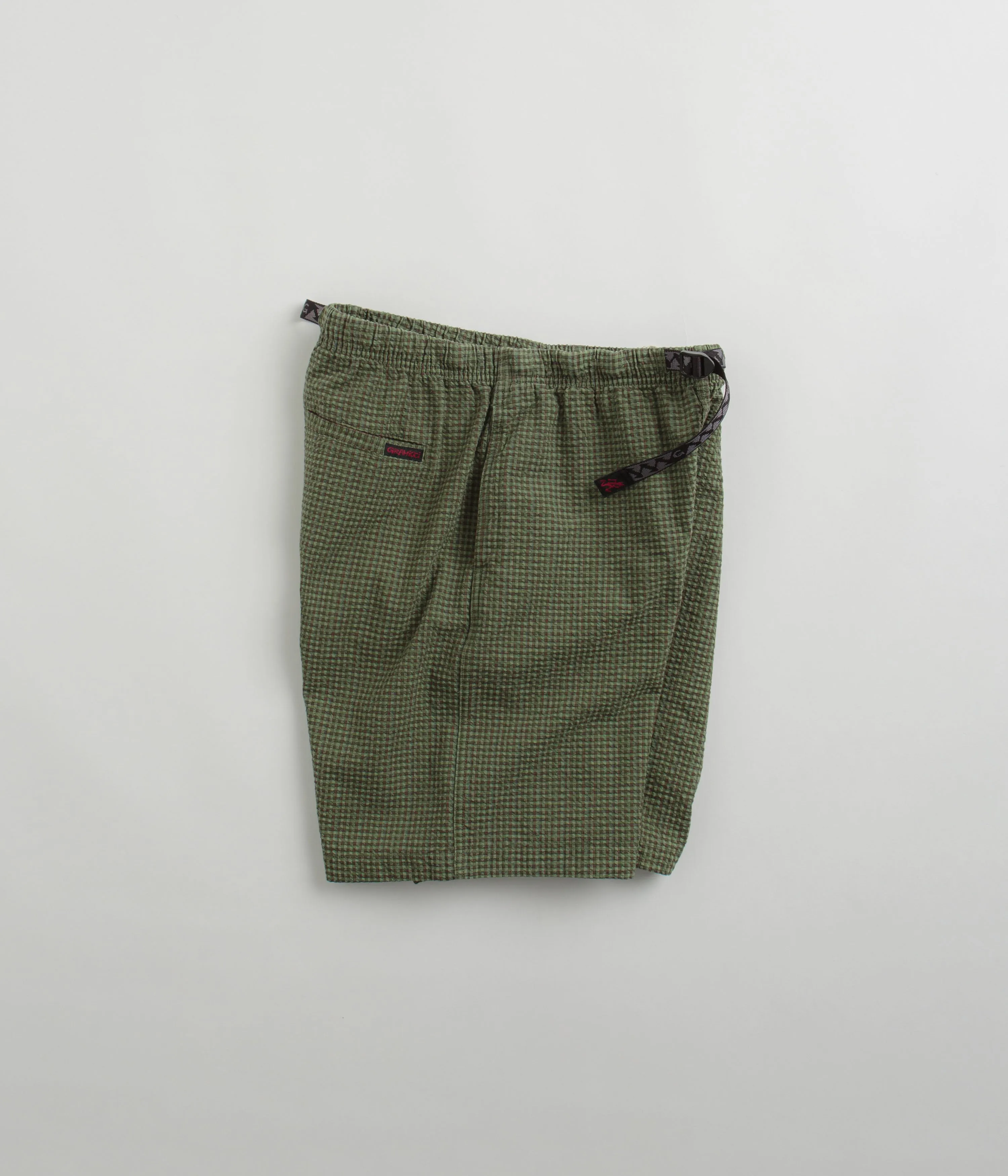 Gramicci OG Micro Plaid Seersucker G-Shorts - Mint