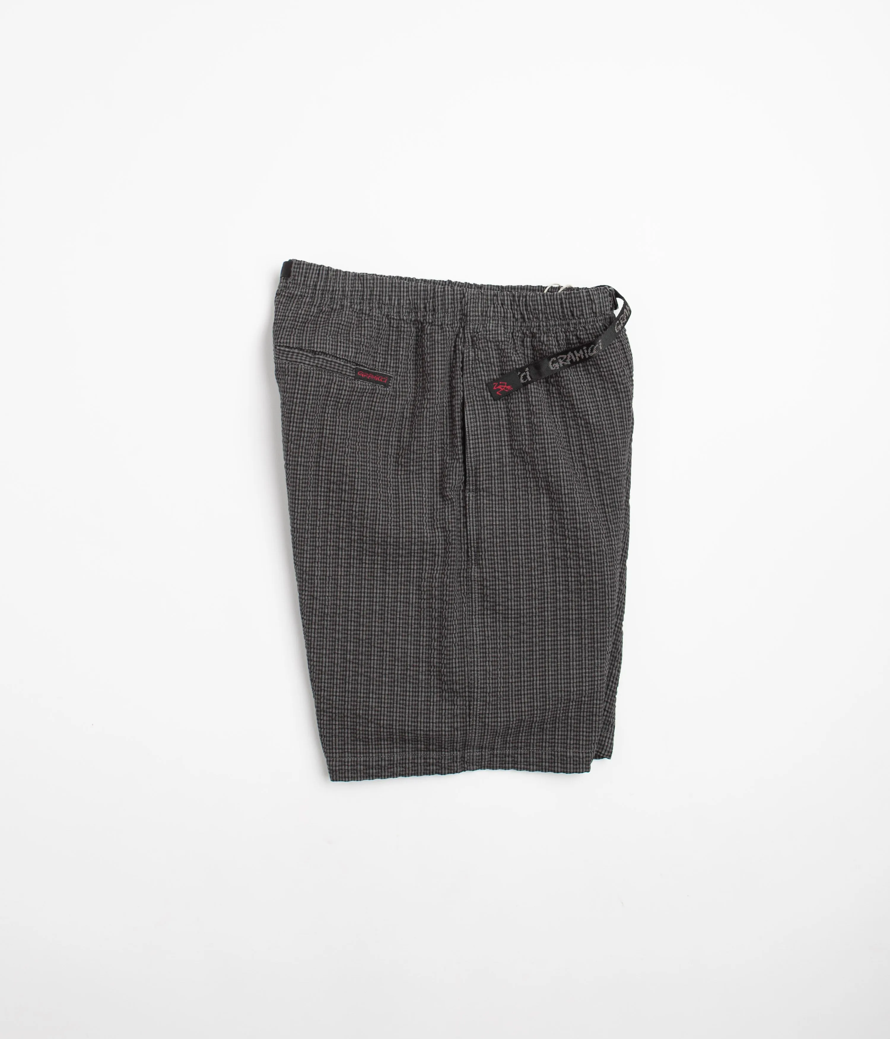 Gramicci OG Seersucker G-Shorts - Deep Grey Garment Dyed