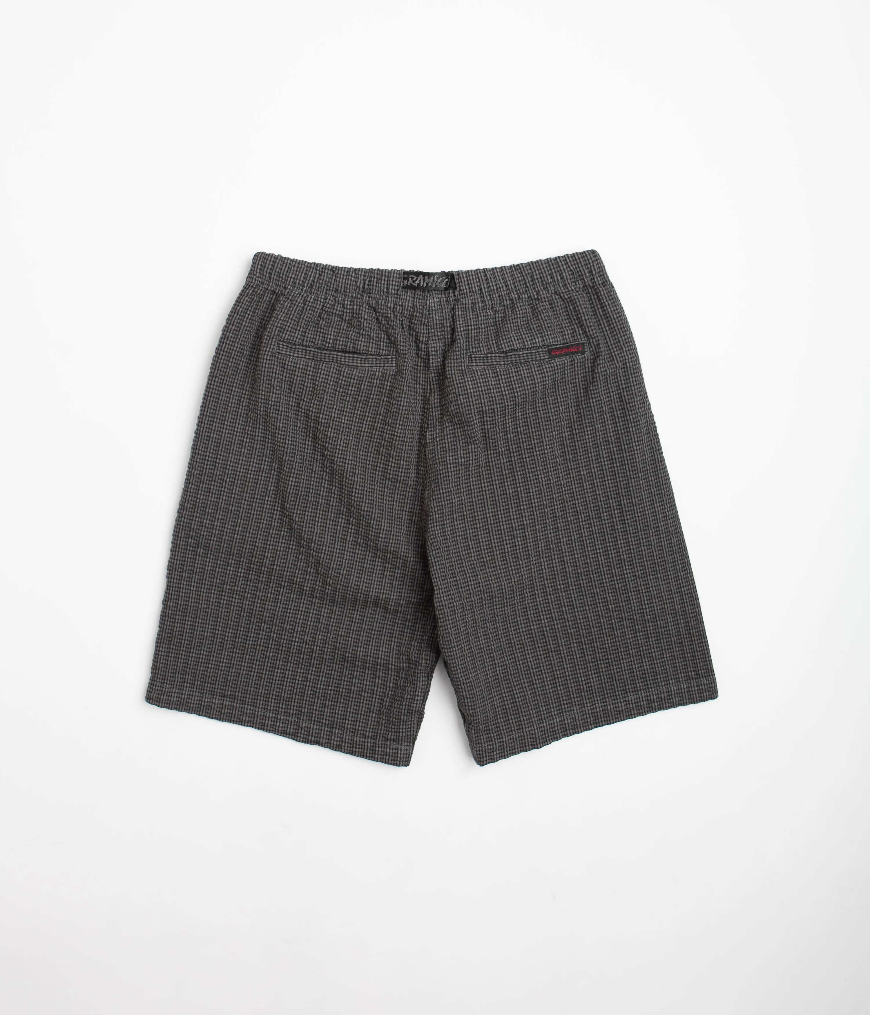 Gramicci OG Seersucker G-Shorts - Deep Grey Garment Dyed