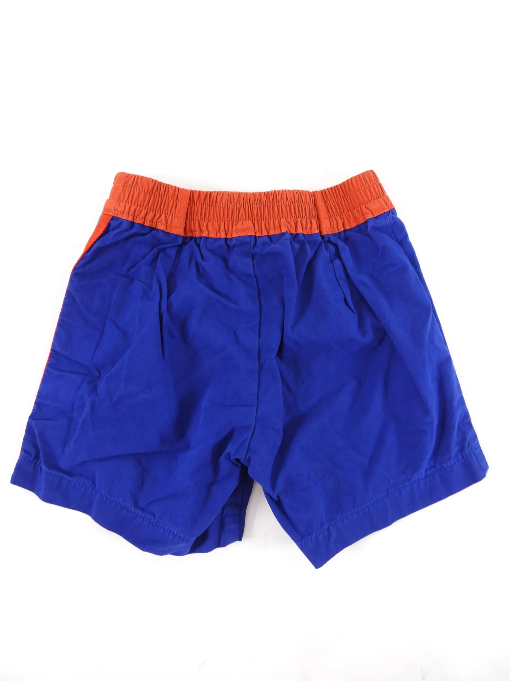 Gucci Baby Blue Red Logo Shorts - 9/12M