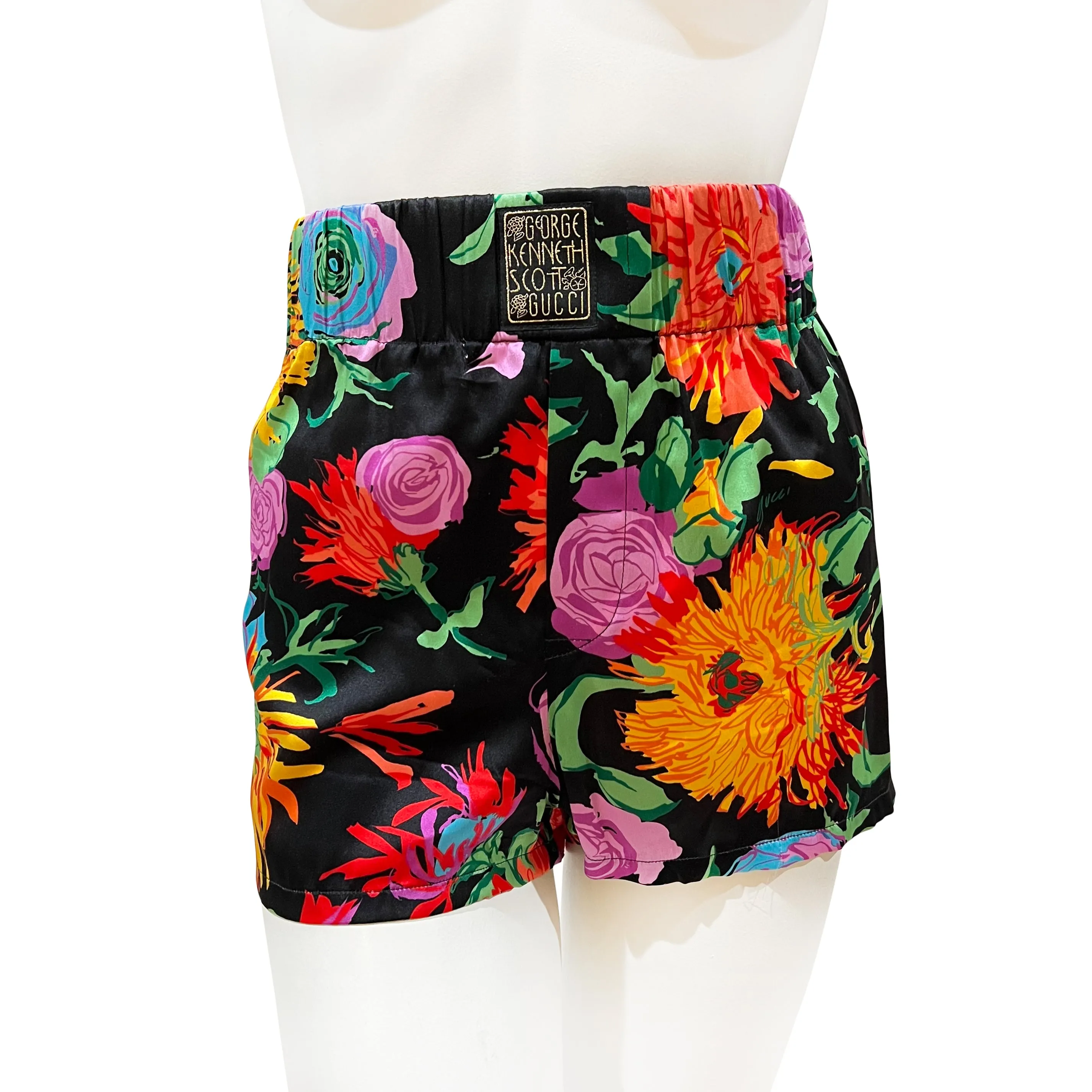 Gucci X Kenneth Scott Floral Shorts