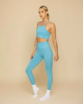 Gym Goddess Gaia Seamless Leggings Maui Blue