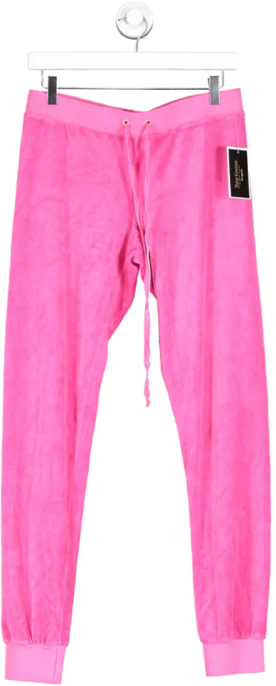 Juicy Couture Pink Velour Zuma Pant UK S