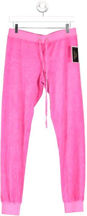 Juicy Couture Pink Velour Zuma Pant UK S