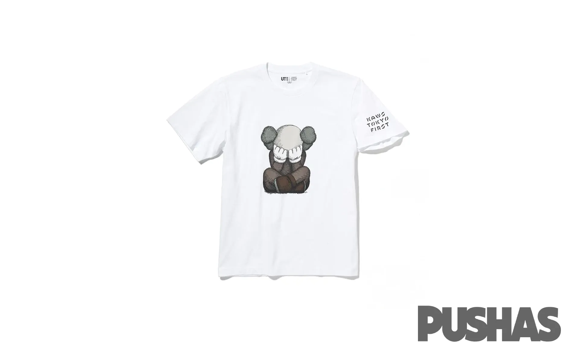 KAWS x Uniqlo Holiday Japan Sitting Up T-Shirt 'White'