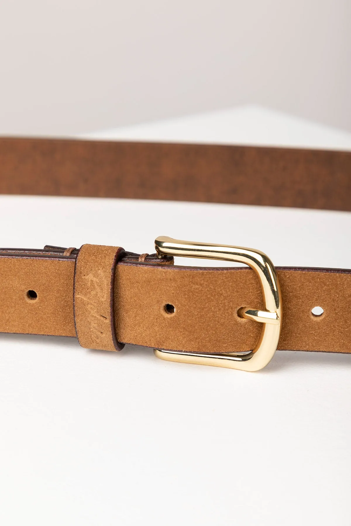 Ladies Suede Snaffle Belt - Lucinda