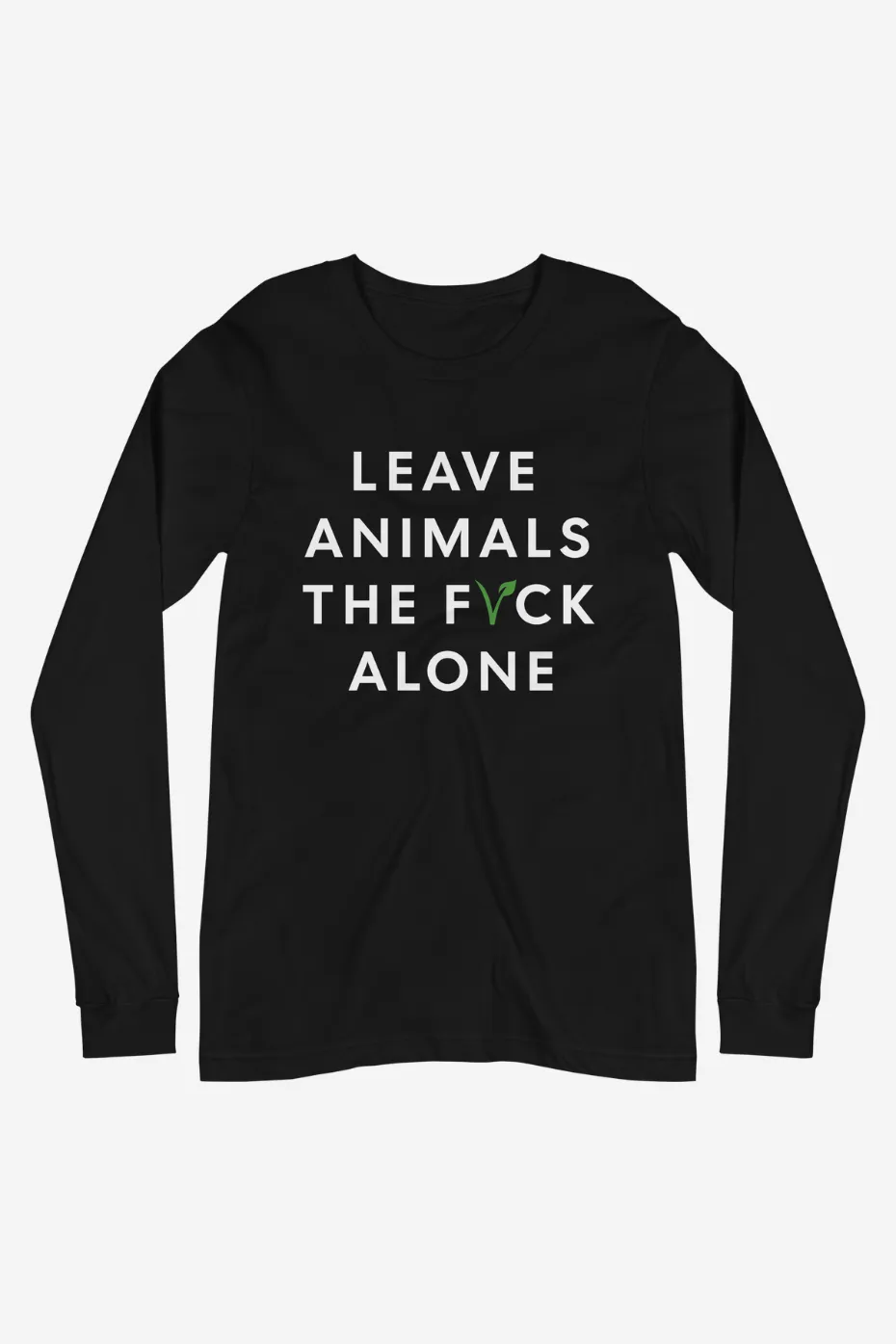 Leave Animals Alone Unisex Long Sleeve Tee