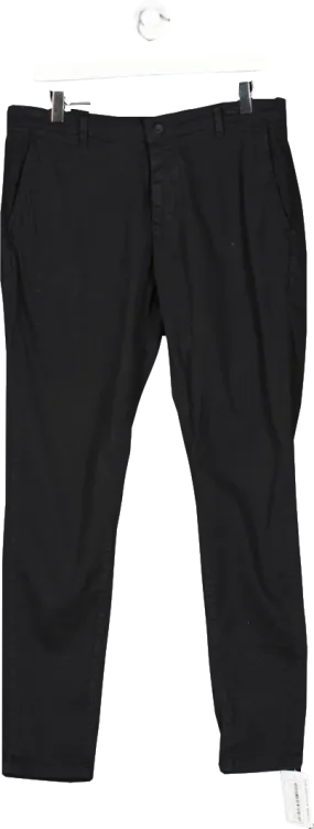 Legend London Black Spray On Stretch Chino W34