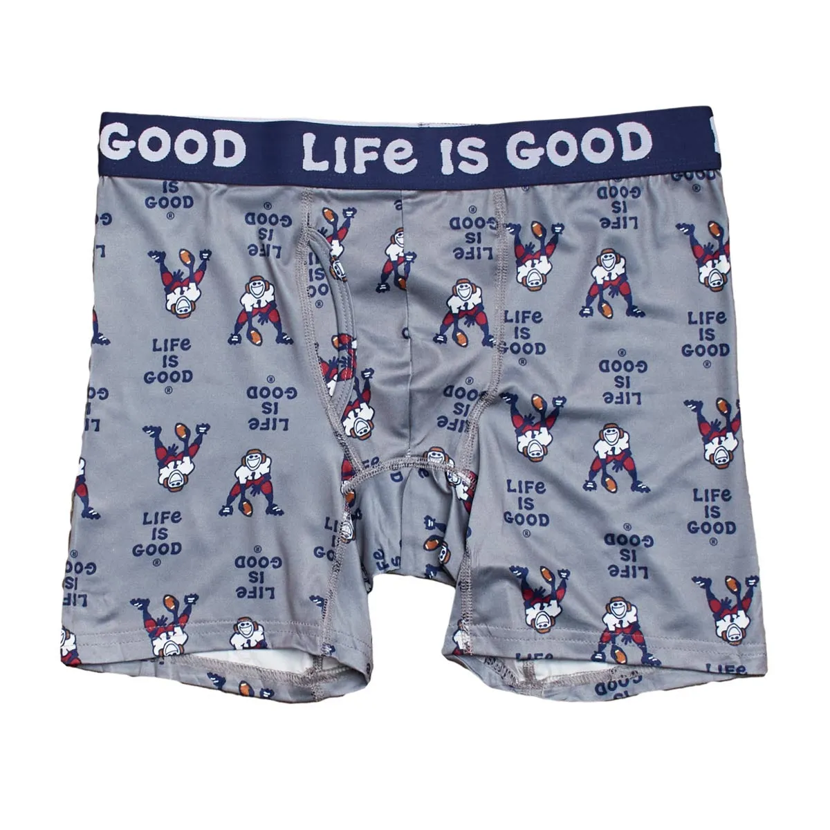 Life is Good Men's 3-Pack Super Soft Boxer Brief