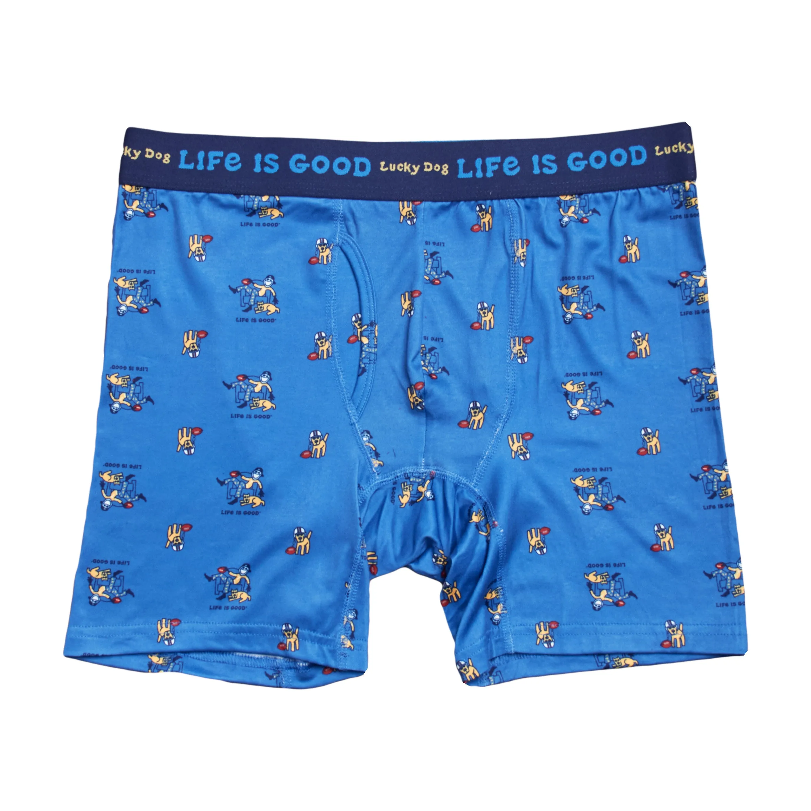 Life is Good Men's 3-Pack Super Soft Boxer Brief